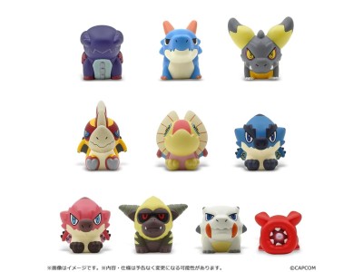 MONSTER HUNTER - Capcom Figure Builder Finger Puppet (10pcs) - Vol. 2