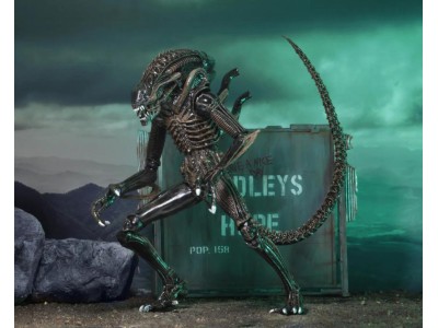 ALIENS - Guerrier Alien Brun - Figurine Ultimate 23cm