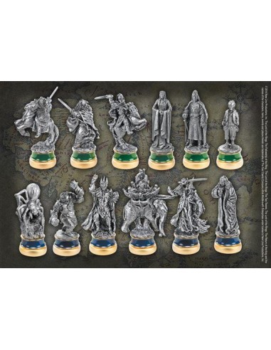 LORD OF THE RINGS - Jeu D'échecs - Pièces le...