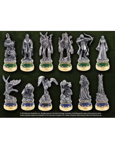 LORD OF THE RINGS - Jeu D'échecs - Pièces Les 2...