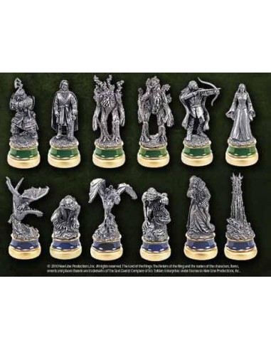LORD OF THE RINGS - Jeu D'échecs - Pièces Les 2...