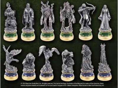 LORD OF THE RINGS - Jeu D'échecs - Pièces Les 2 Tours