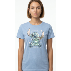 LILO & STITCH - Always here for cuddles - T-Shirt Femme (XL)