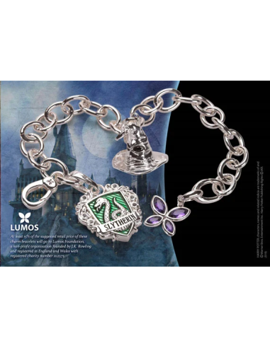 HARRY POTTER - Bracelet Charms - Lumos Serpentard