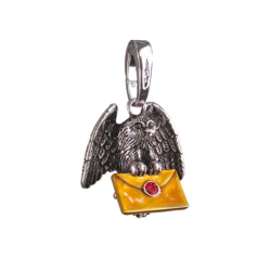 HARRY POTTER - Pendentif Charm Lumos xx - Hibou Postal