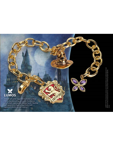 HARRY POTTER - Bracelet Charms - Lumos Gryffondor