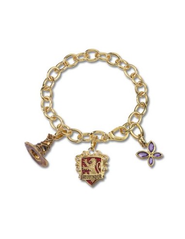 HARRY POTTER - Bracelet Charms - Lumos Gryffondor
