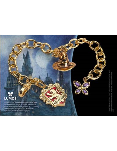 HARRY POTTER - Bracelet Charms - Lumos Gryffondor