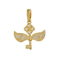HARRY POTTER - Pendentif Charm Lumos 12 - Clé Volante 2