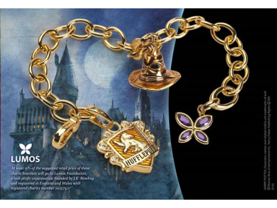 HARRY POTTER - Bracelet Charms - Lumos Poufsouffle