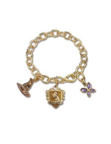 HARRY POTTER - Bracelet Charms - Lumos Poufsouffle