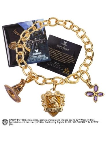 HARRY POTTER - Bracelet Charms - Lumos Poufsouffle