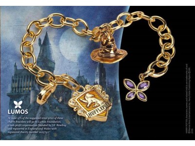 HARRY POTTER - Bracelet Charms - Lumos Poufsouffle