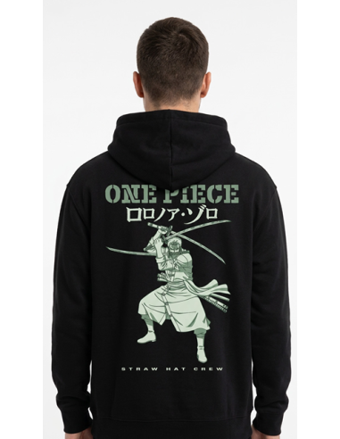 ONE PIECE - Zoro Swords Pose - Hoodie Homme (L)