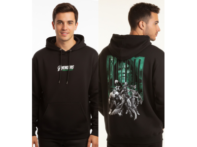 AVENGERS DOOMSDAY - Groupe - Hoodie Homme (XL)