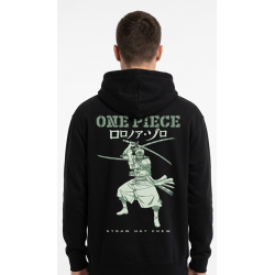 ONE PIECE - Zoro Swords Pose - Hoodie Homme (XXL) 2