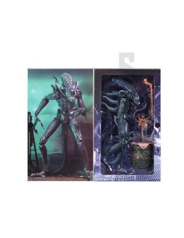 ALIENS - Guerrier Alien Bleu - Figurine...