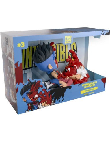 INVINCIBLE - Invincible vs Conquest - Figurine...