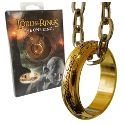 LORD OF THE RINGS - Anneau Unique et Chaîne - Réplique /...