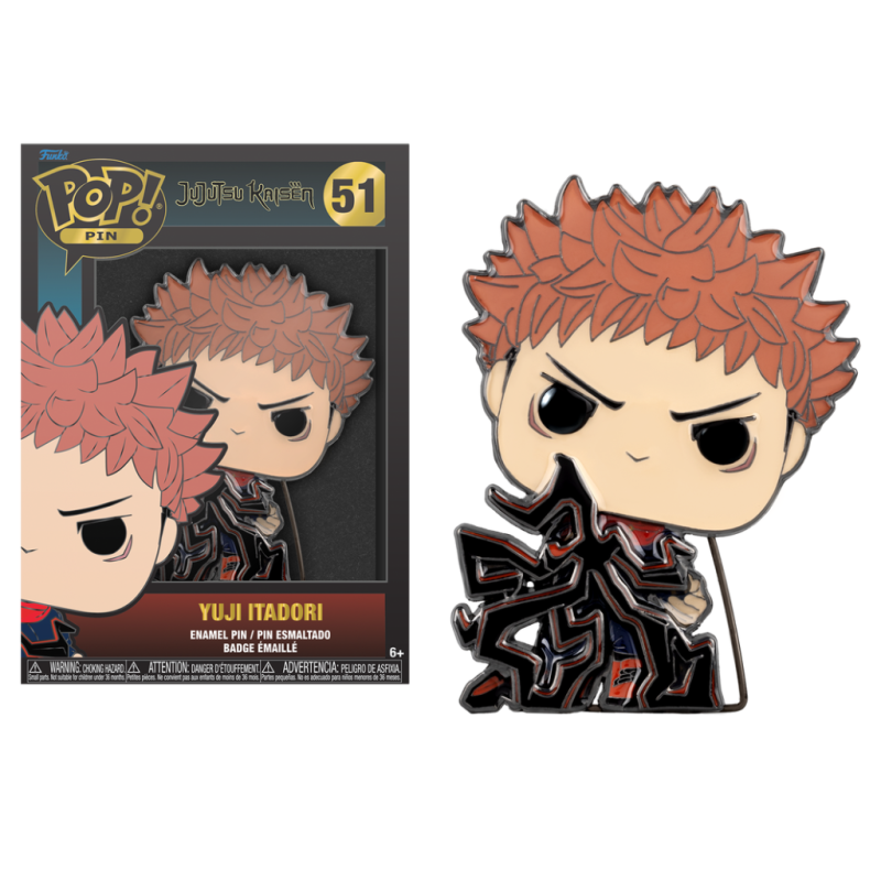 JUJUTSU KAISEN - Pop Large Enamel Pin NÂ° 51 - Yuji Itadori chase GROUP