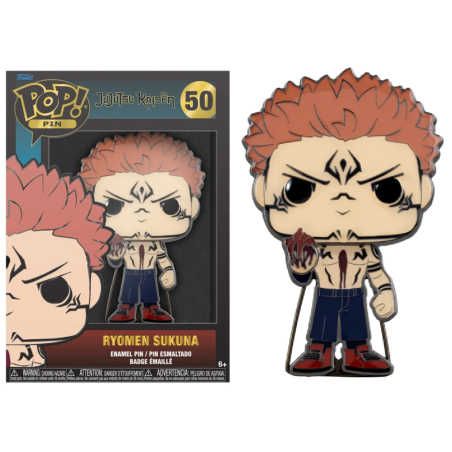 JUJUTSU KAISEN - Pop Large Enamel Pin NÂ° 50 - Sukuna