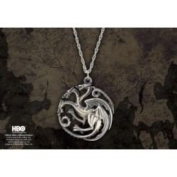 GAME OF THRONES - Pendentif Targaryen - Silver Edition 2