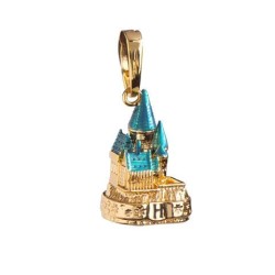 HARRY POTTER - Pendentif Charm Lumos 02 - Poudlard Doré