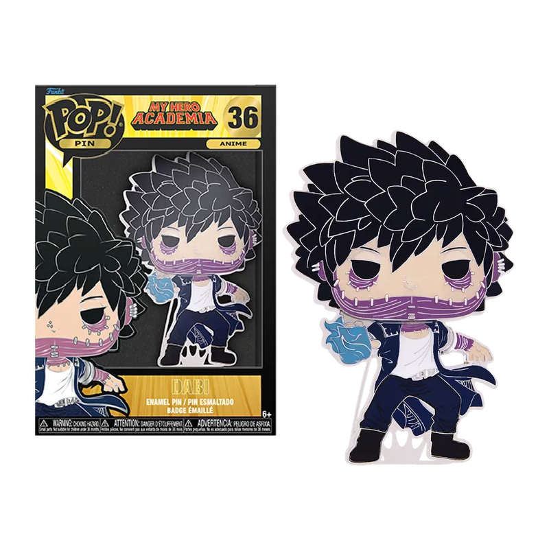MY HERO ACADEMIA - Pop Large Enamel Pin NÂ° 36 - Dabi