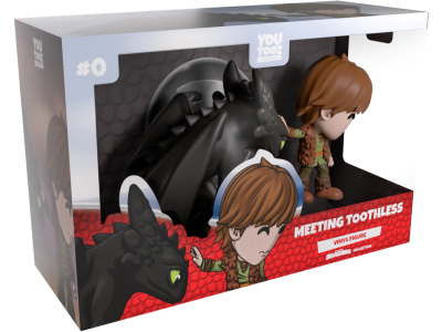 DRAGON - Rencontre Krokmou - Figurine Youtooz 11cm