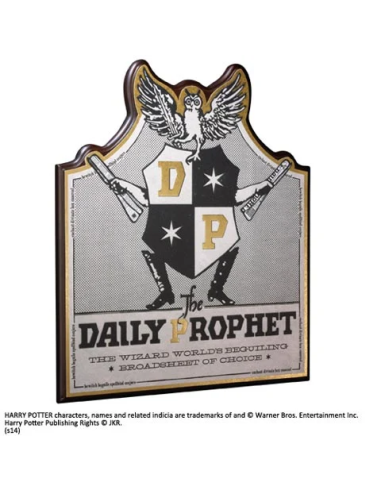 HARRY POTTER - Plaque Murale Daily Prophet