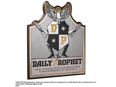 HARRY POTTER - Plaque Murale Daily Prophet