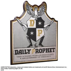 HARRY POTTER - Plaque Murale Daily Prophet 2