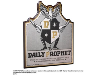 HARRY POTTER - Plaque Murale Daily Prophet