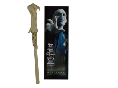 HARRY POTTER - Stylo + Marque-Pages - Voldemort
