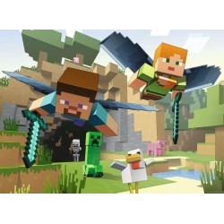 MINECRAFT - Les aventures de Minecraft - Puzzle 200P XXL 2