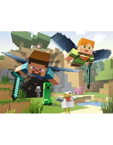 MINECRAFT - Les aventures de Minecraft - Puzzle...