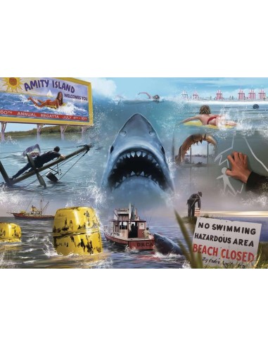 LES DENTS DE LA MER - Puzzle 1000P