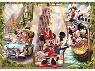 DISNEY - Les vacances de Mickey - Puzzle 1000P