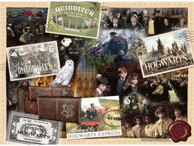 HARRY POTTER - De retour à Poudlard - Puzzle 300P XXL