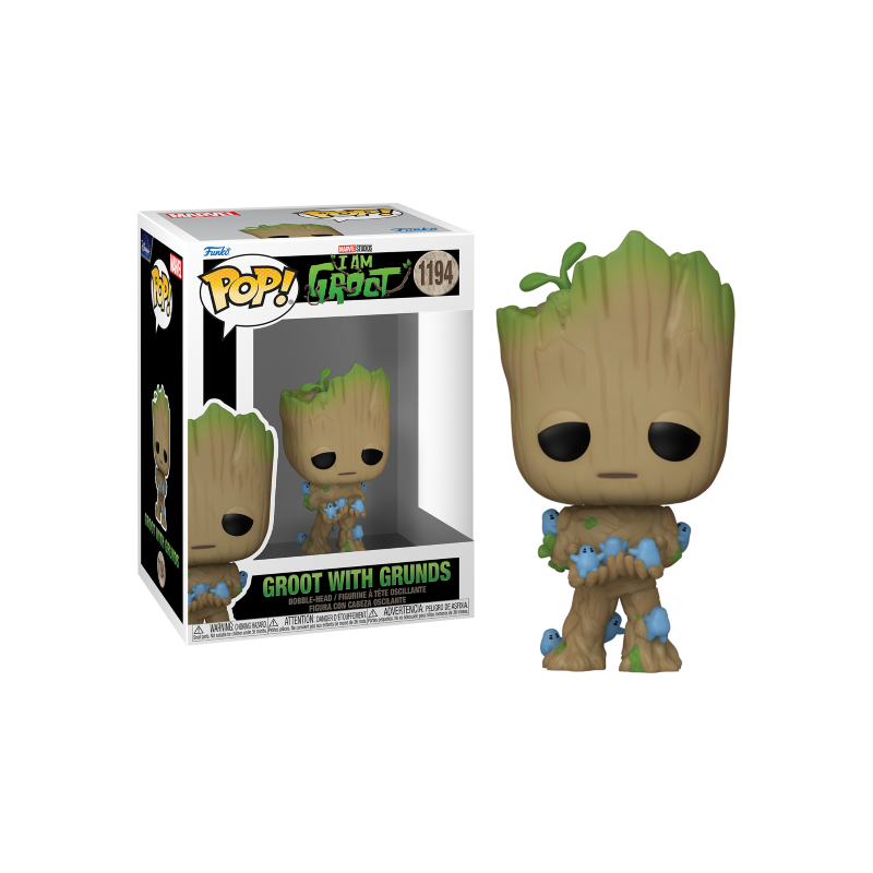 I AM GROOT - POP NÂ° 1194 - Groot with Grunds