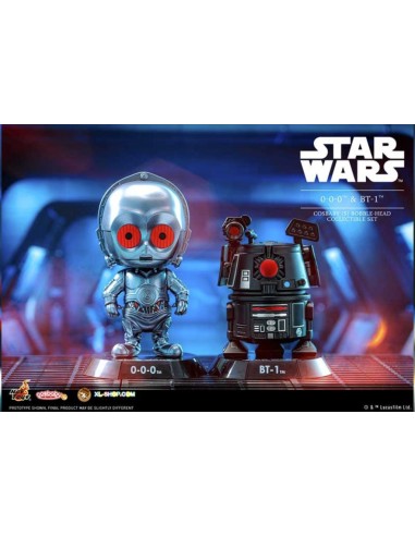 STAR WARS - Cosbaby - Wave 4 - 0-0-0 & BT-1 Set
