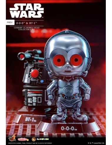 STAR WARS - Cosbaby - Wave 4 - 0-0-0 & BT-1 Set