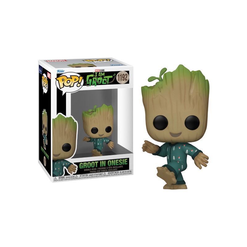 I AM GROOT - POP NÂ° 1192 - Groot PJs (Dancing)