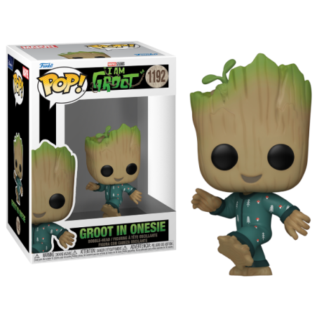 I AM GROOT - POP NÂ° 1192 - Groot PJs (Dancing)