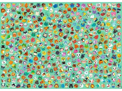 ANIMAL CROSSING - Puzzle Challenge 1000P