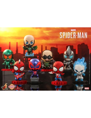 SPIDERMAN - Assort. 8 Figurines Cosbi 8cm BLIND...
