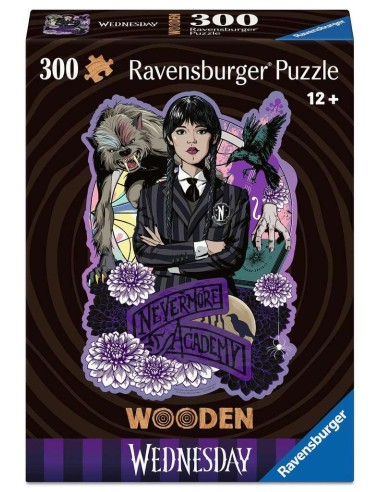 MERCREDI - Puzzle forme en bois 300P