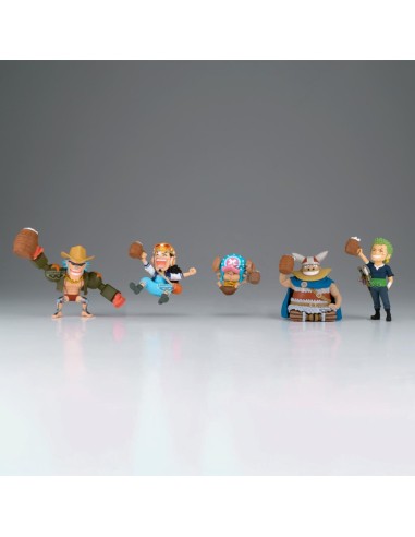 ONE PIECE - WCF - Assortiments 12 Figurine 4-7cm