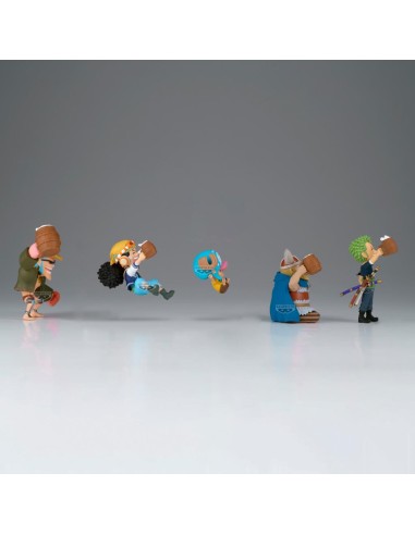 ONE PIECE - WCF - Assortiments 12 Figurine 4-7cm