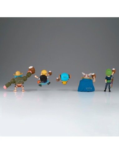 ONE PIECE - WCF - Assortiments 12 Figurine 4-7cm